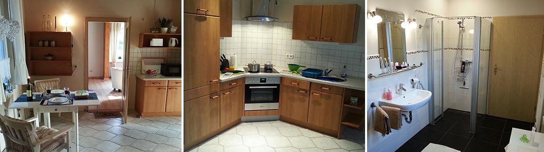 Ferienwohnung in Schleswig-Holstein - Küche